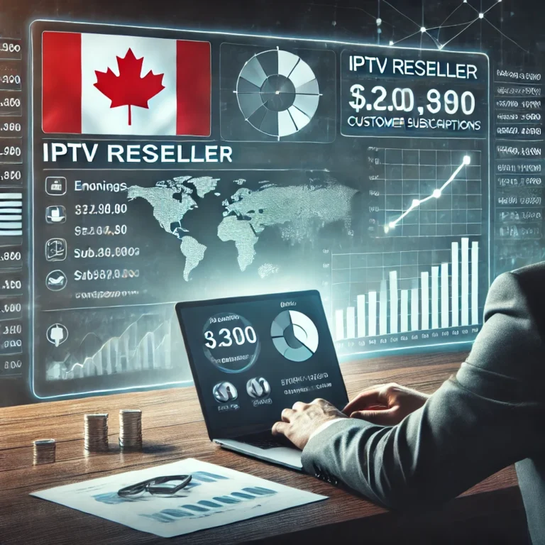 IPTV reseller business in Canada – Profit analysis and reseller dashboard