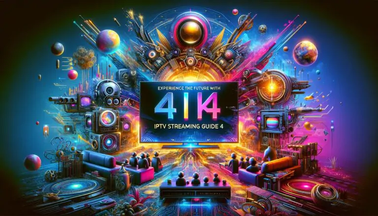 Experience the Future with 4K IPTV Streaming Guide 4